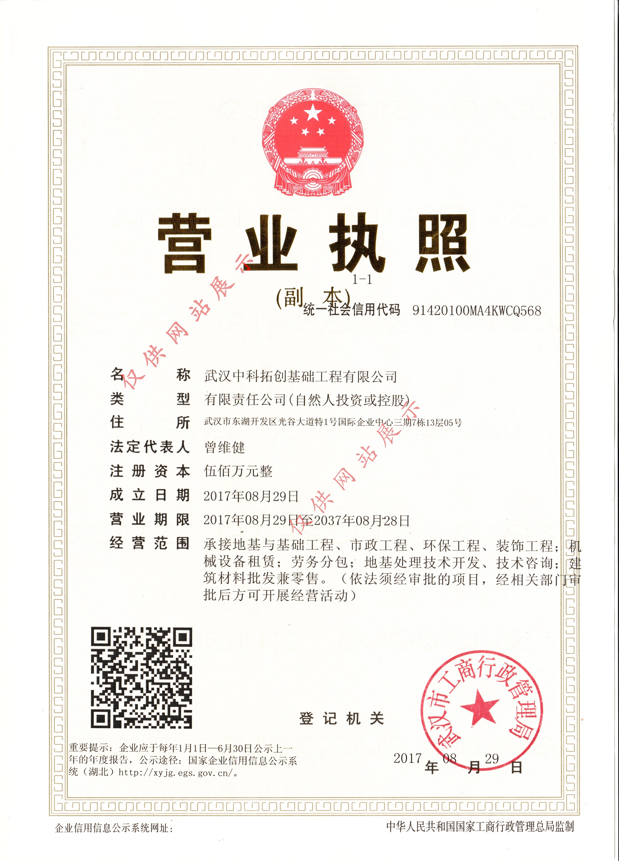 企业营业执照(图1)